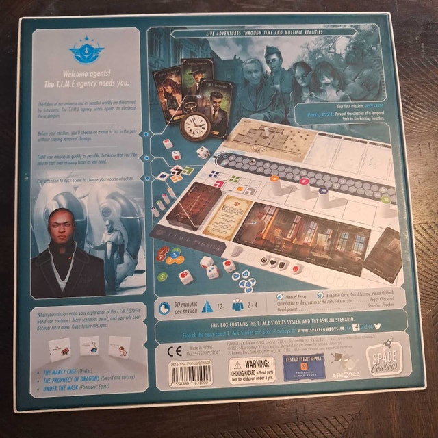 TIME Stories board game w. one expansion - photo 2