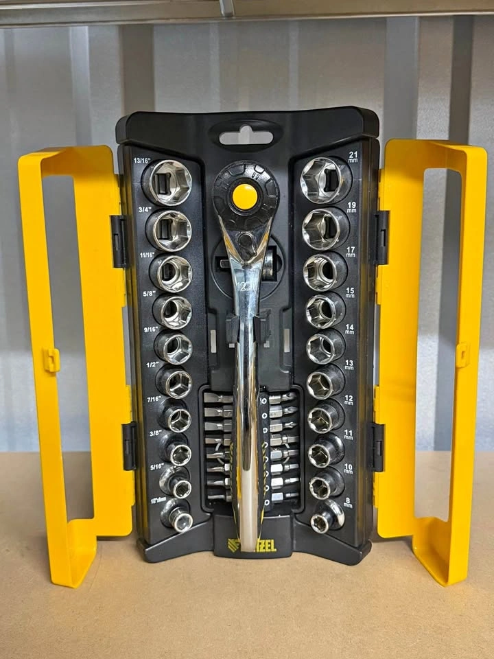 Denzel 38 Piece Socket and Bit Set