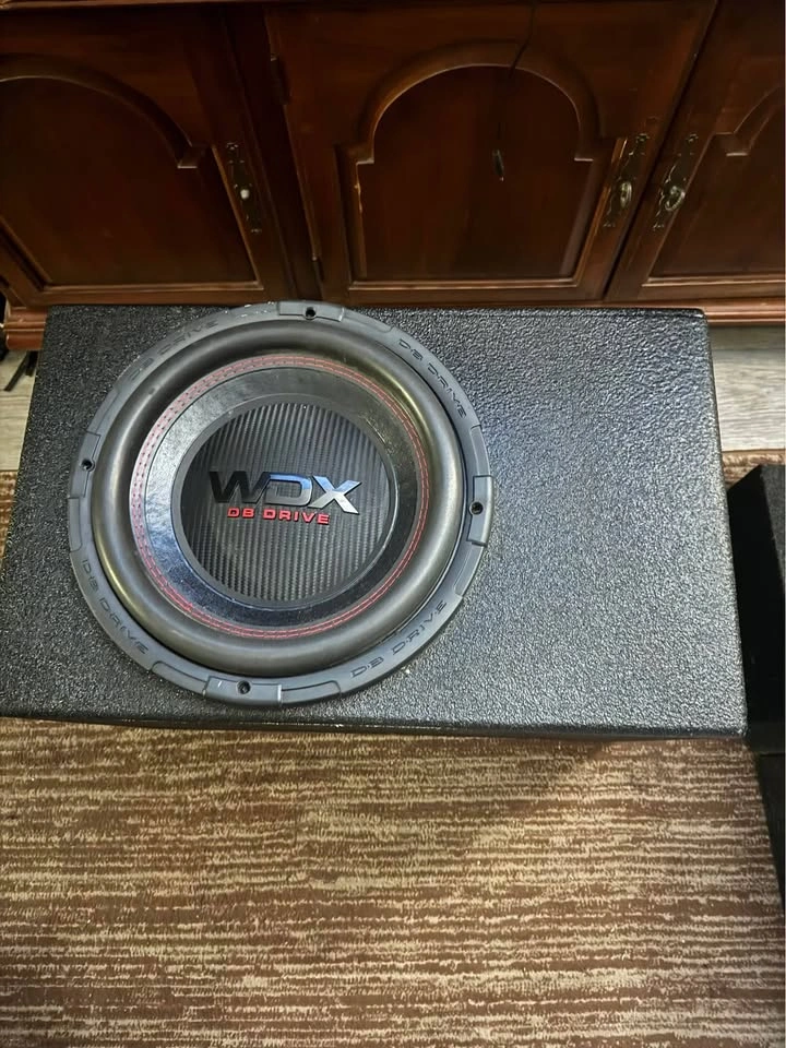 DB Drive WDX Subwoofer, Amplifiers, and Kicker Speakers
