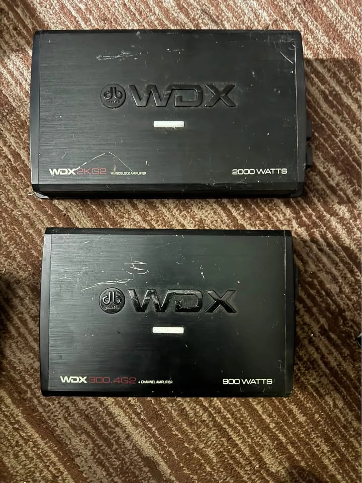 DB Drive WDX Subwoofer, Amplifiers, and Kicker Speakers - photo 3