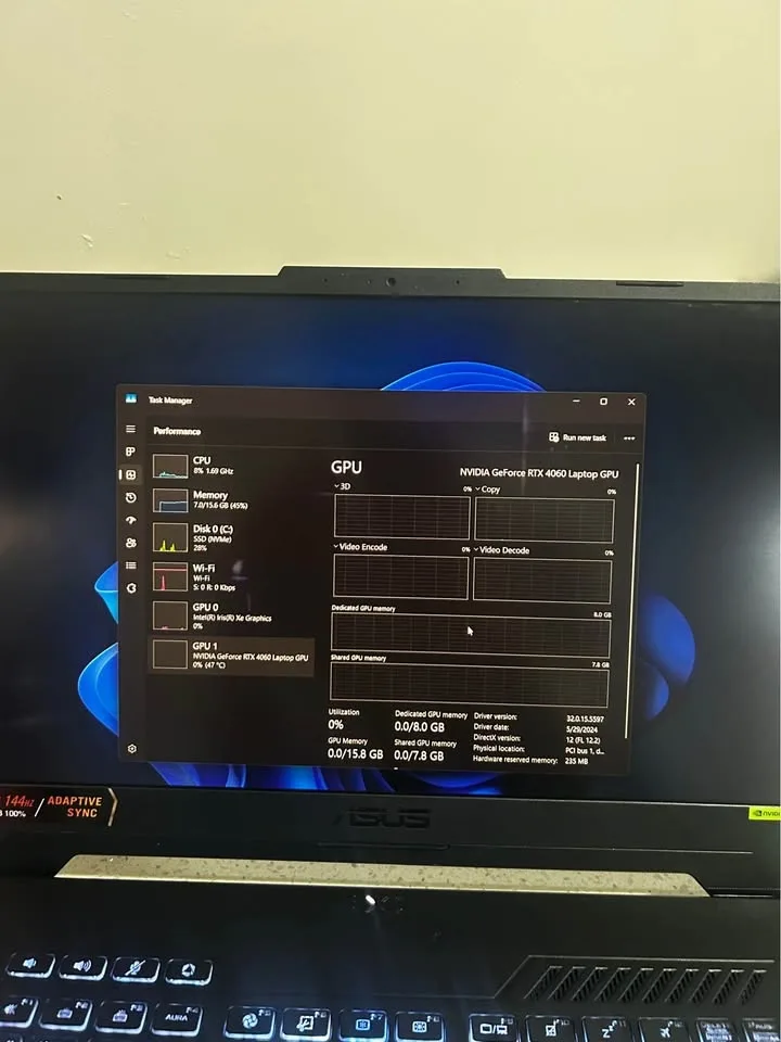 ASUS TUF F15 Gaming Laptop - photo 5