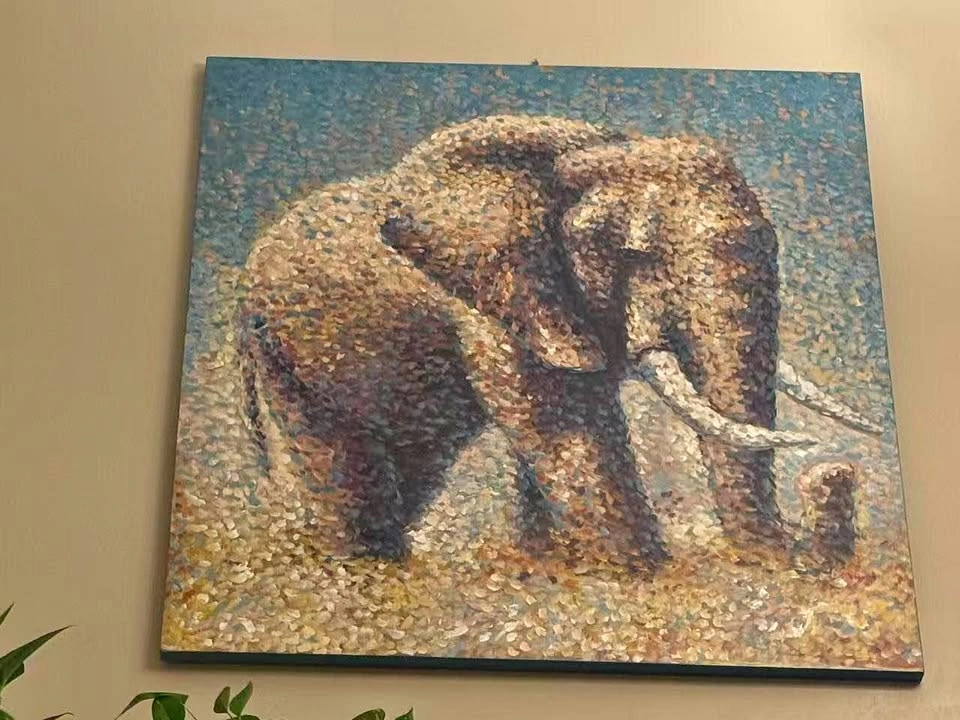Elephant painting