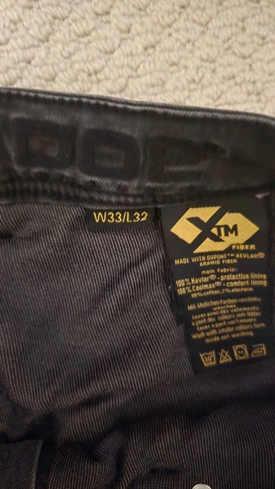 John Doe XTM Fiber Motorcycle Jeans W33/L32 - photo 3