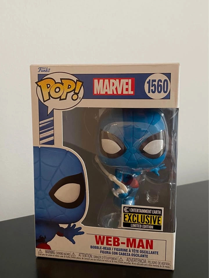 Spider-Man Funko Pop: WEB MAN Vinyl Figure #1560