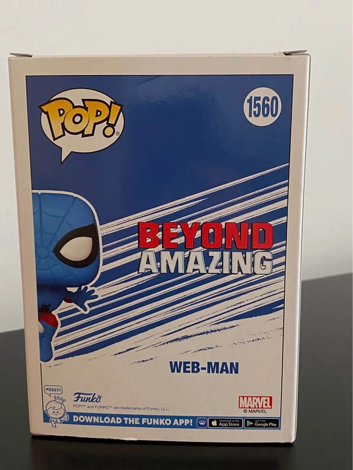 Spider-Man Funko Pop: WEB MAN Vinyl Figure #1560 - photo 3