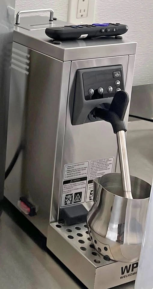 Nine Bar Stand Alone Steam Wand Milk Frothing