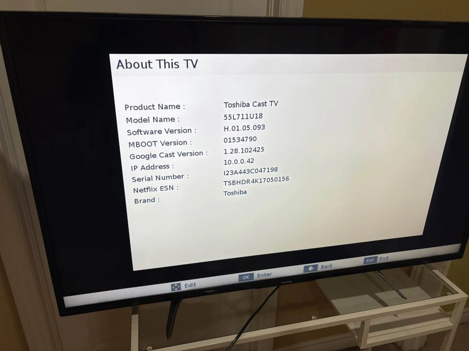 Toshiba 55L711U18 55-inch Smart TV - photo 4
