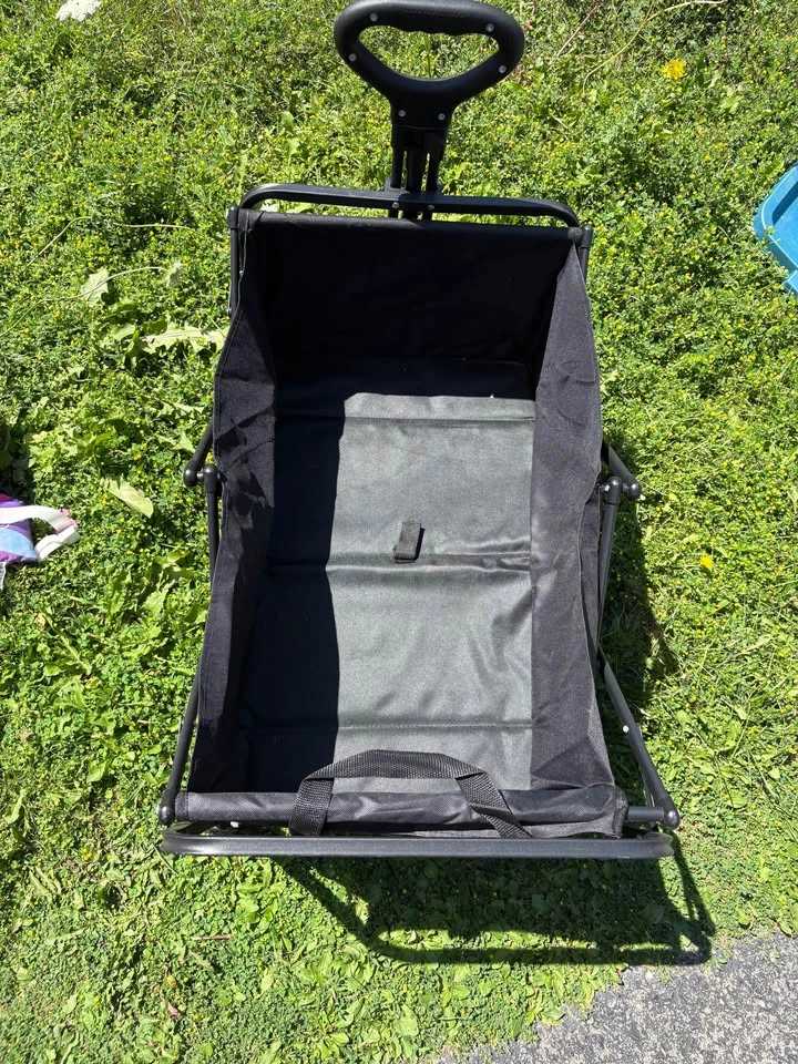 Black Folding Utility Wagon - photo 2