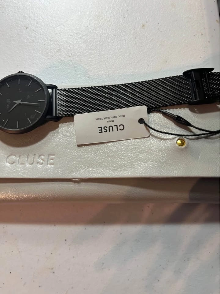 Minuit Mesh Full Black watch original Cluse with authentication - photo 5