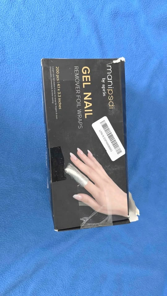 Apres Remover Foil Wraps, 200 Pcs | Canada Nail Supplies - photo 2