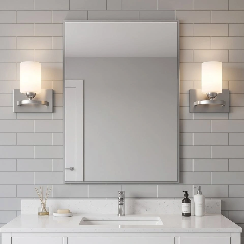 Modern Brushed Nickel Bathroom Vanity Light Fixtures From $51 - photo 2