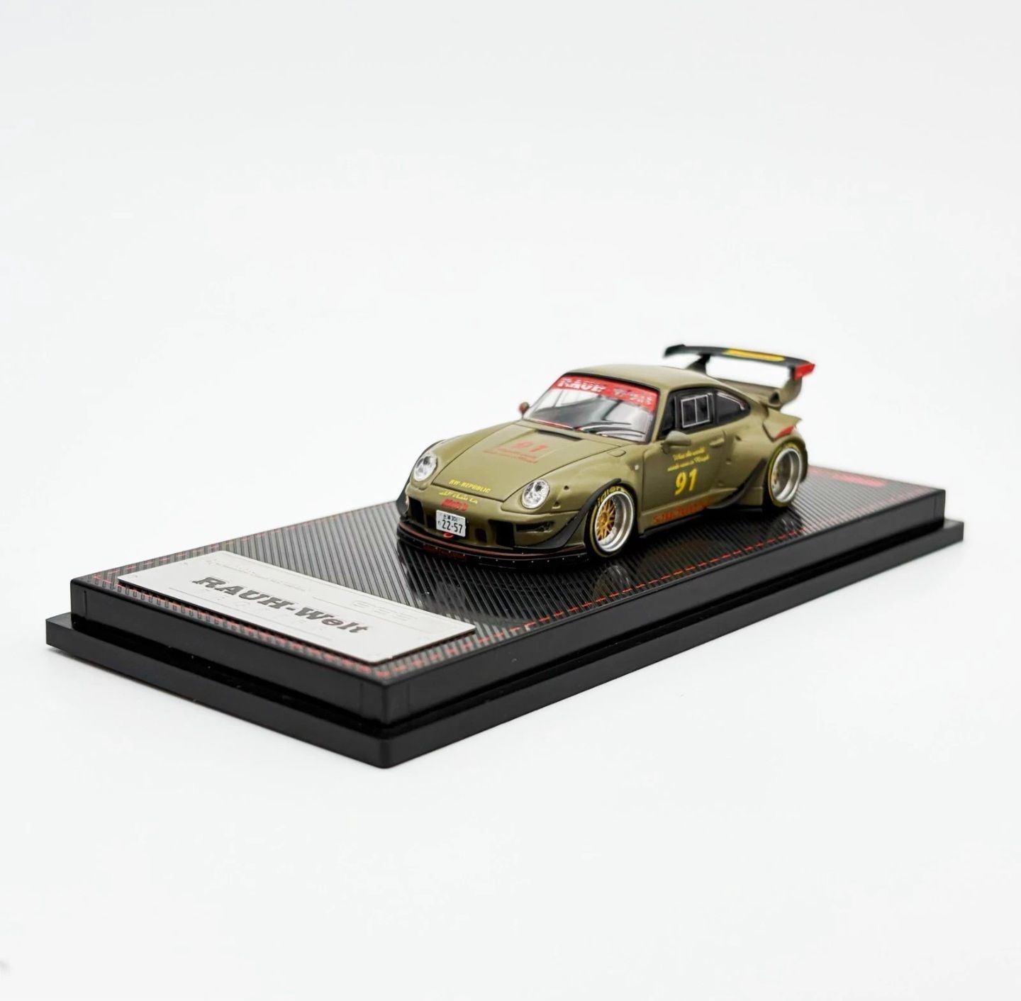 Ignition Model 1:64 Rauh-Welt Begriff RWB 993 – Matte Green - photo 5