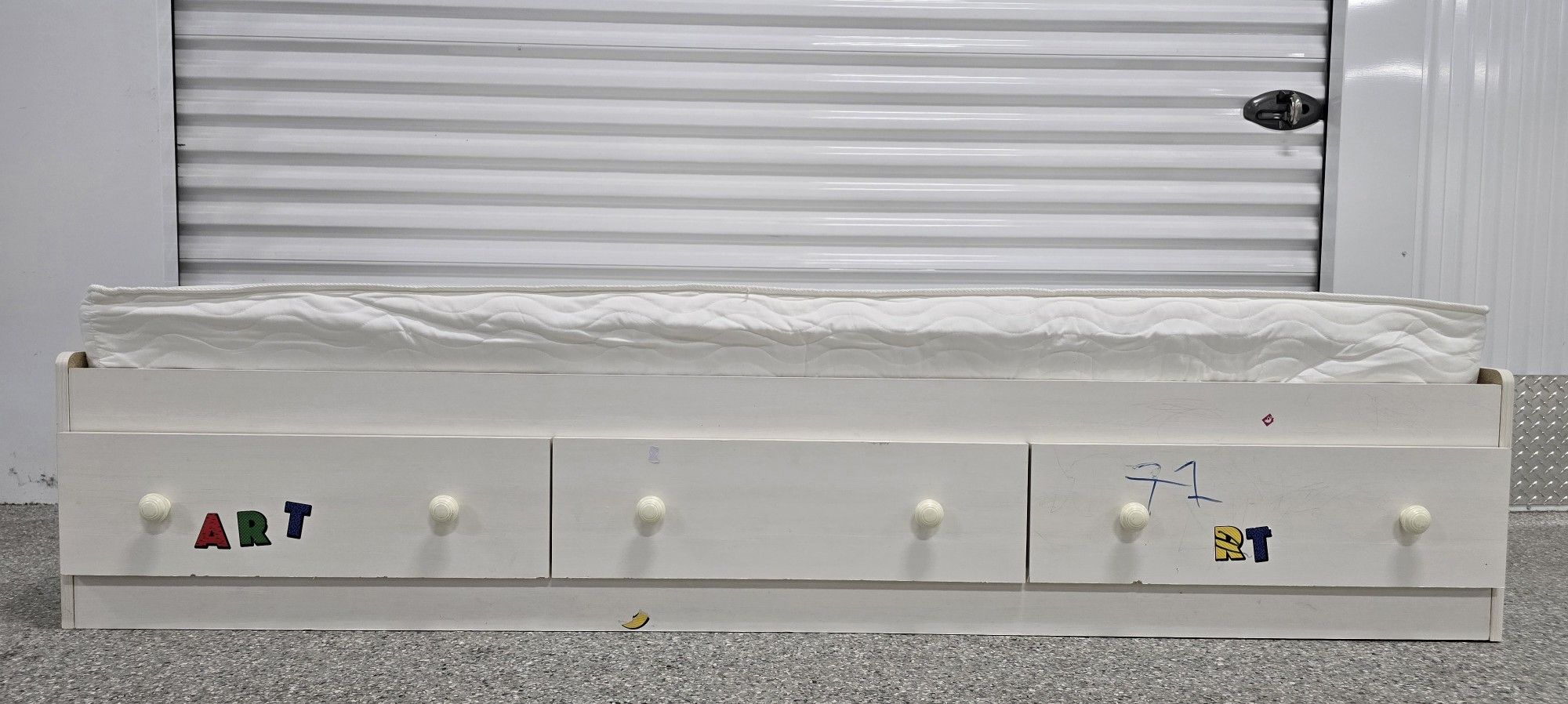 Twin Bed Frame With 3 Drawers
