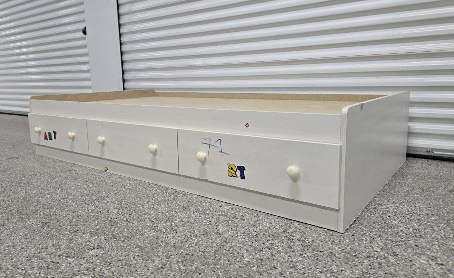 Twin Bed Frame With 3 Drawers - photo 5