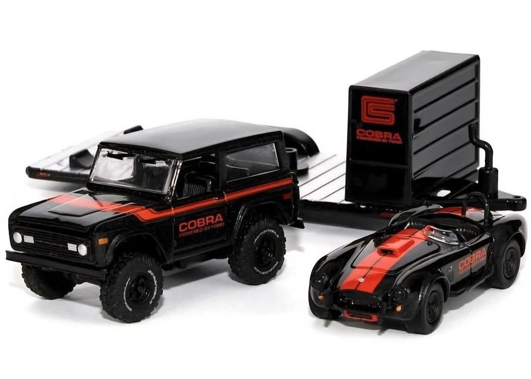 M2 Machines 1976 Ford Bronco & 1965 Shelby 427 Cobra Hauler - photo 4