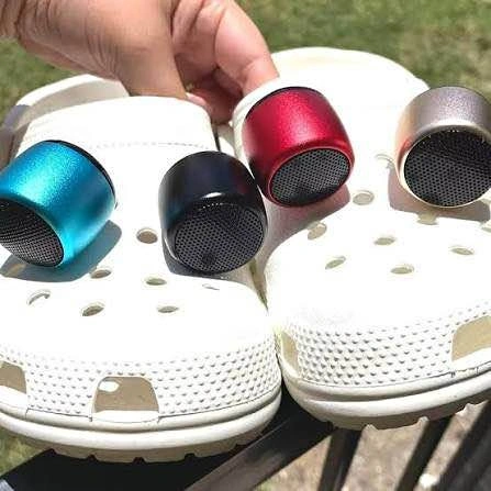 Mini Croc Jibbitz Bluetooth Speakers