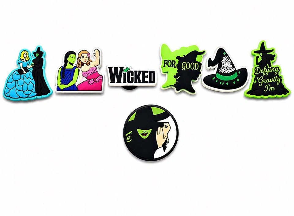 Wicked Themed Jibbitz Charms