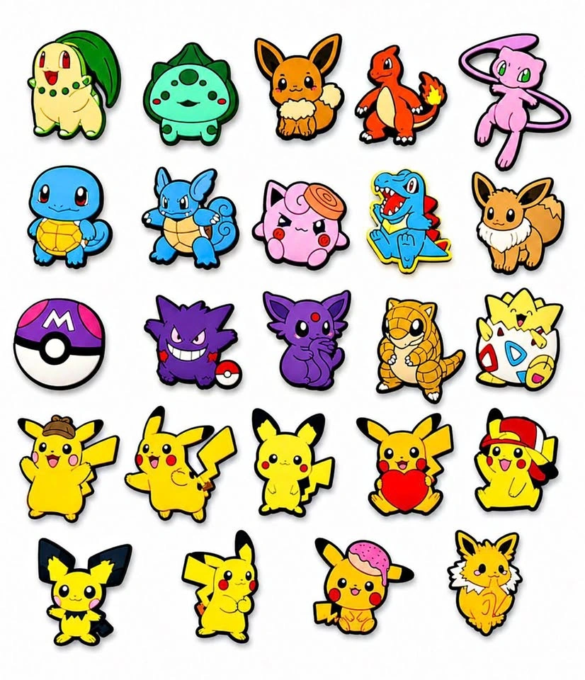 Pokemon Jibbitz Charms