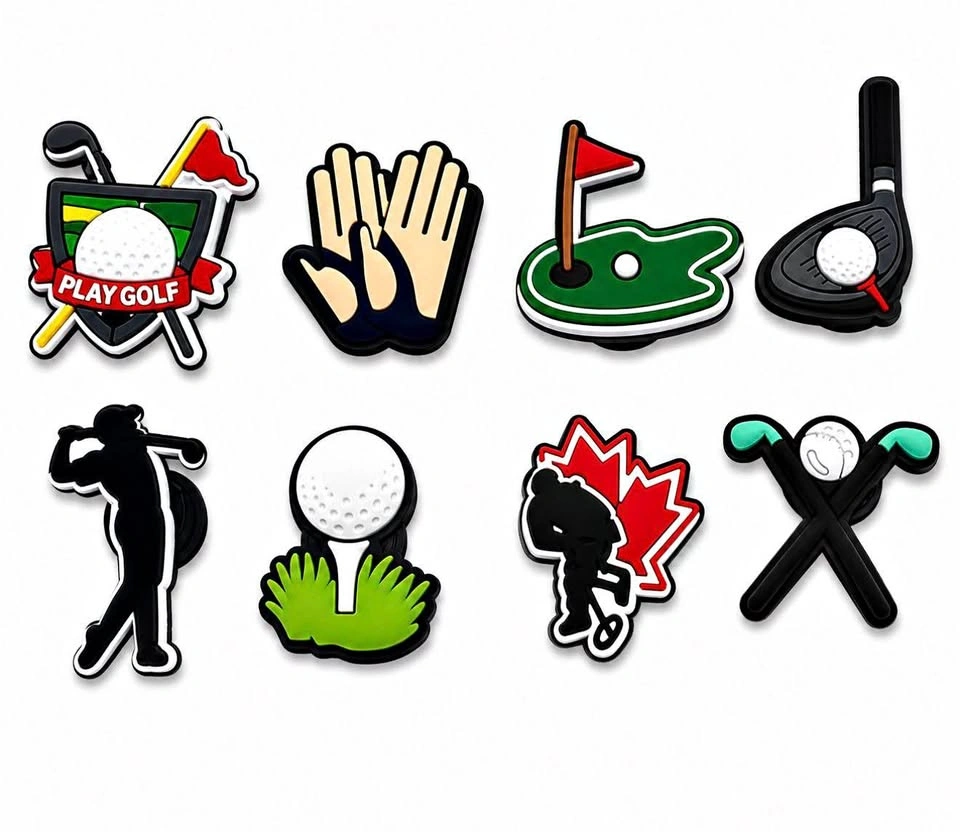 Golf Jibbitz Charms