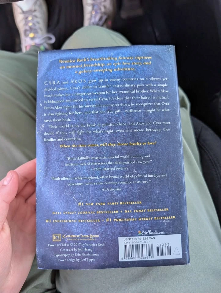 Buy One Get One Free! Carve the Mark + The Institute Books - photo 2