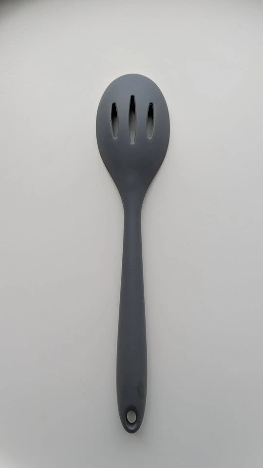 Silicone slotted spoon - Dark Grey - photo 2