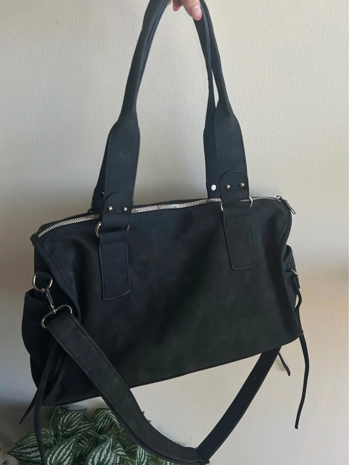 Everyday black shoulder bag - photo 3