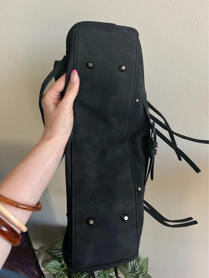 Everyday black shoulder bag - photo 4