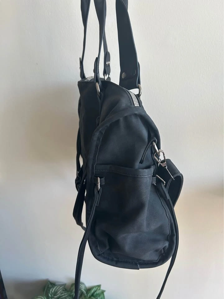 Everyday black shoulder bag - photo 5