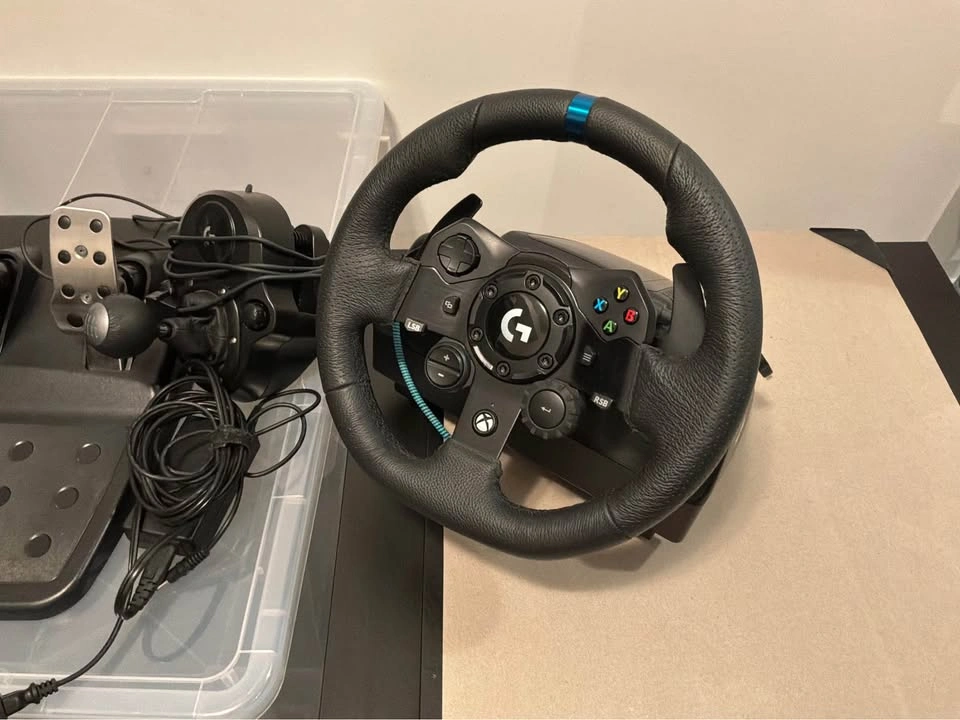 MUST GO Logitech Racing Sim - wheel pedals shifter - photo 2