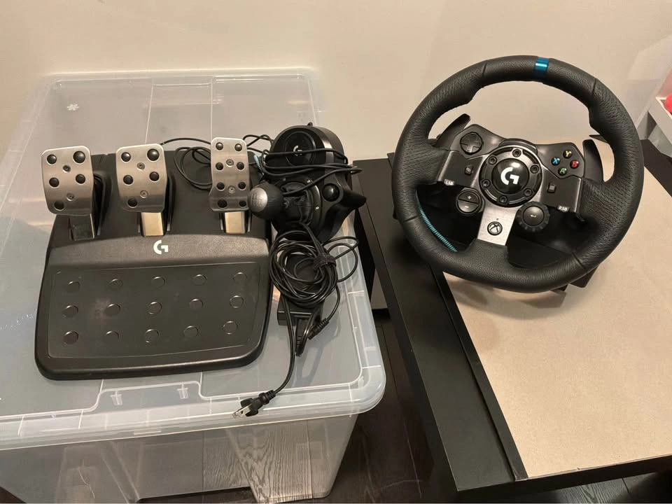 MUST GO Logitech Racing Sim - wheel pedals shifter - photo 4