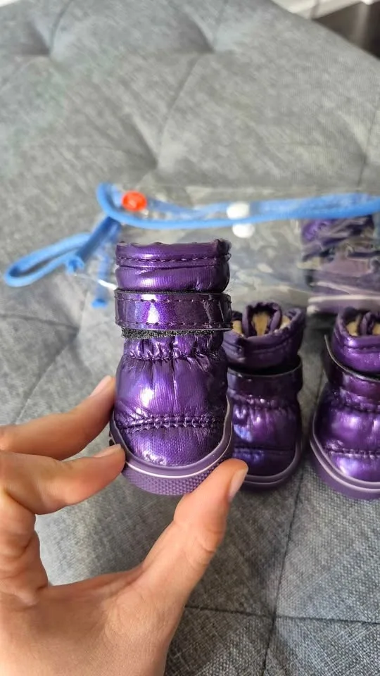 Pet Boots Purple Size S - photo 2