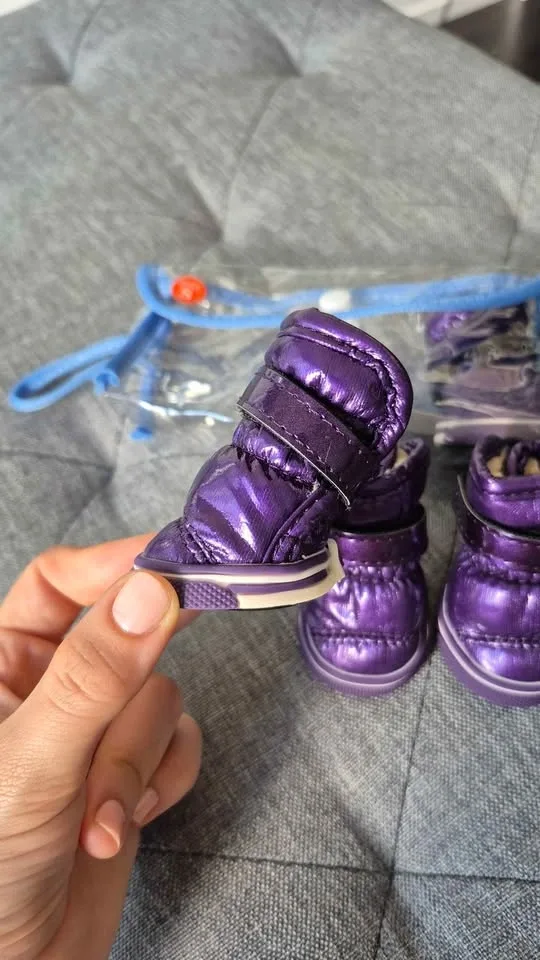 Pet Boots Purple Size S - photo 3