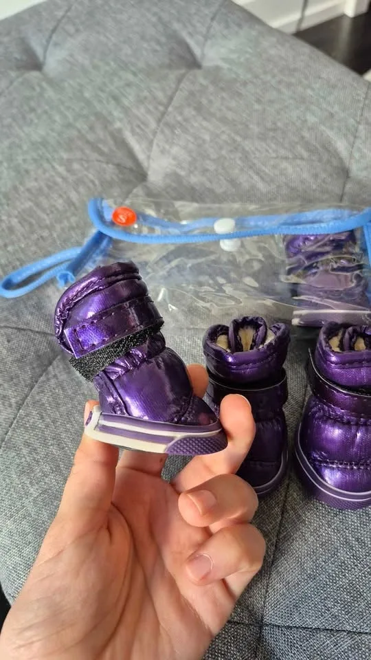 Pet Boots Purple Size S - photo 4