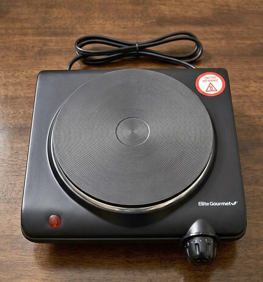 Elite Gourmet Single Electric Burner / Hot Plate