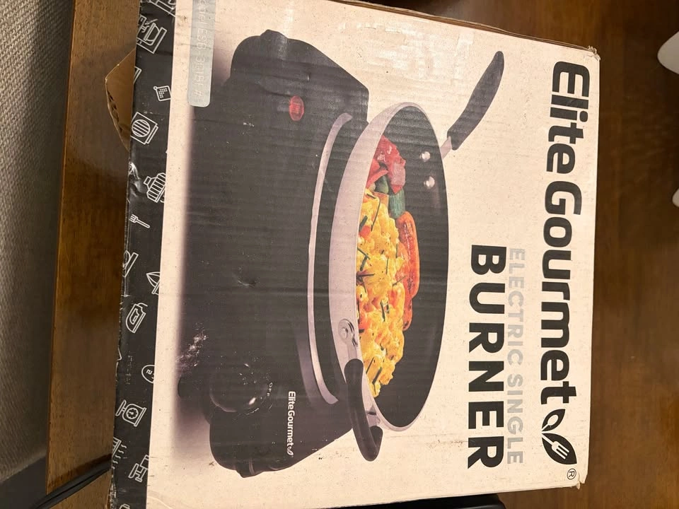 Elite Gourmet Single Electric Burner / Hot Plate - photo 2