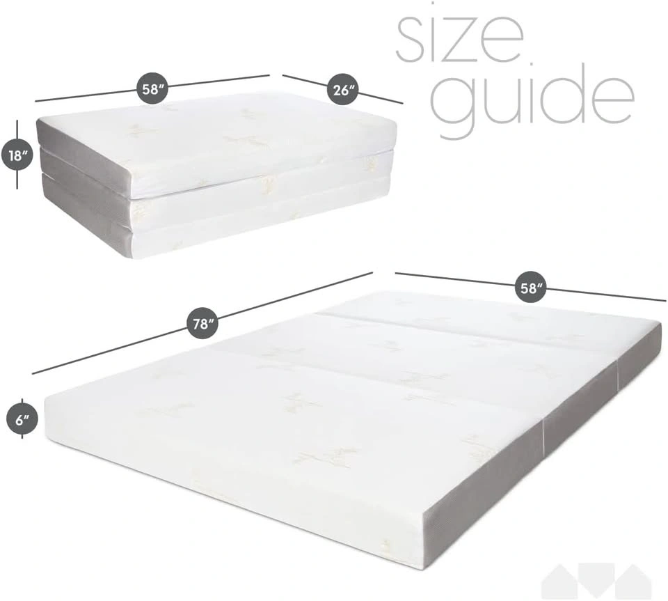 Milliard Memory Foam Tri-Fold Queen Mattress - photo 2