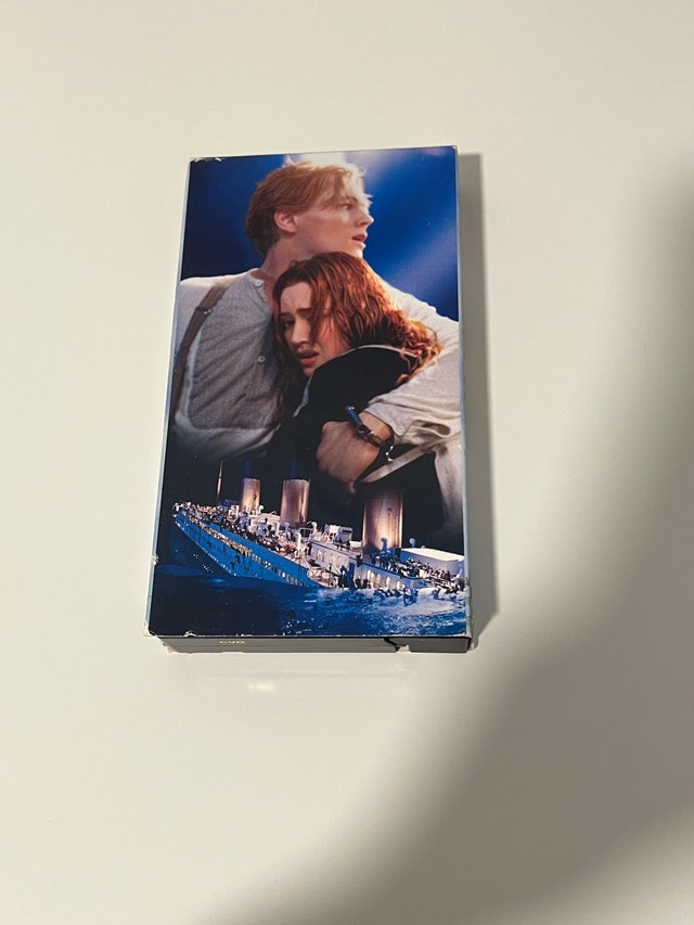 Titanic VHS Tape