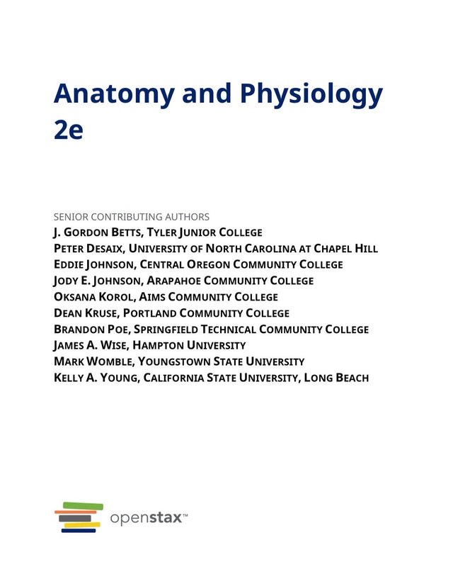 OpenStax Anatomy and Physiology 2e - photo 2