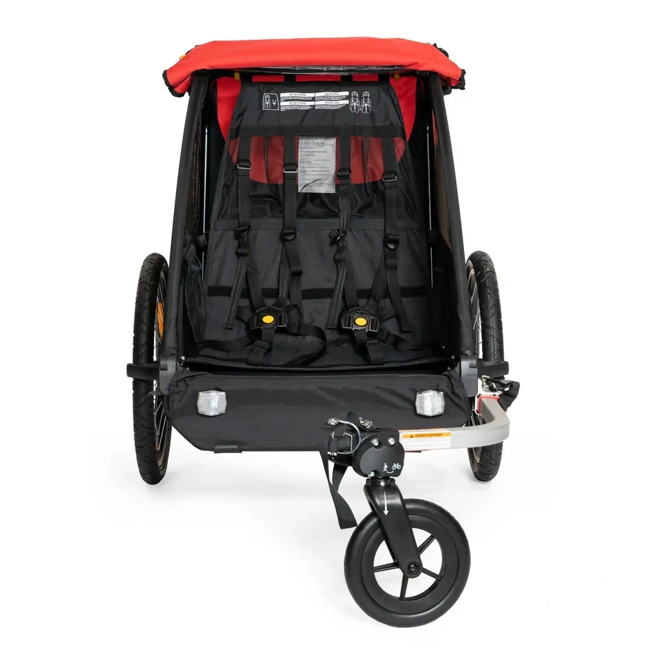 Burley Honey Bee Double bike trailer - Like new - photo 2