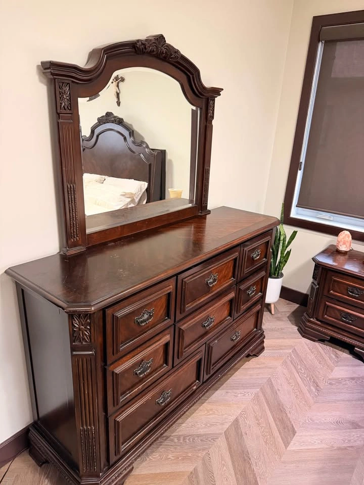 Queen bedroom set with mattress and boxspring - photo 5