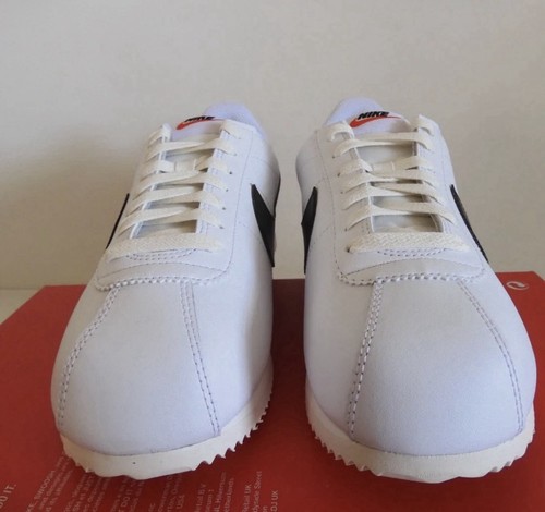 Size 9 - Nike Cortez White Black Blue