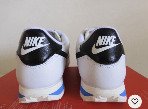 Size 9 - Nike Cortez White Black Blue - photo 4