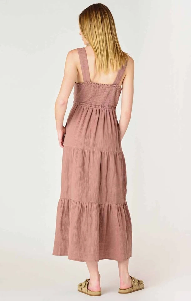 Dex 100% Cotton Gauze Midi Dress - photo 2