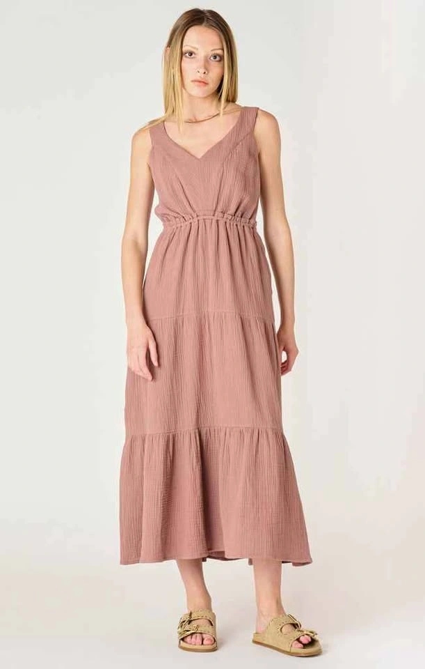 Dex 100% Cotton Gauze Midi Dress - photo 3