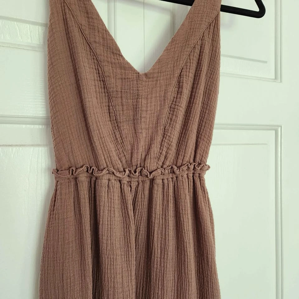 Dex 100% Cotton Gauze Midi Dress - photo 4