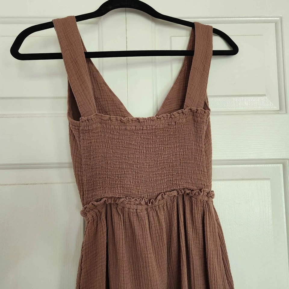 Dex 100% Cotton Gauze Midi Dress - photo 5
