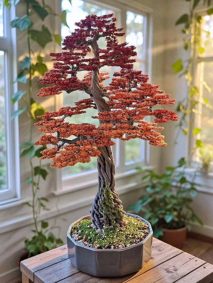 BONSAI HANDMADE TREE (AUTUMN)