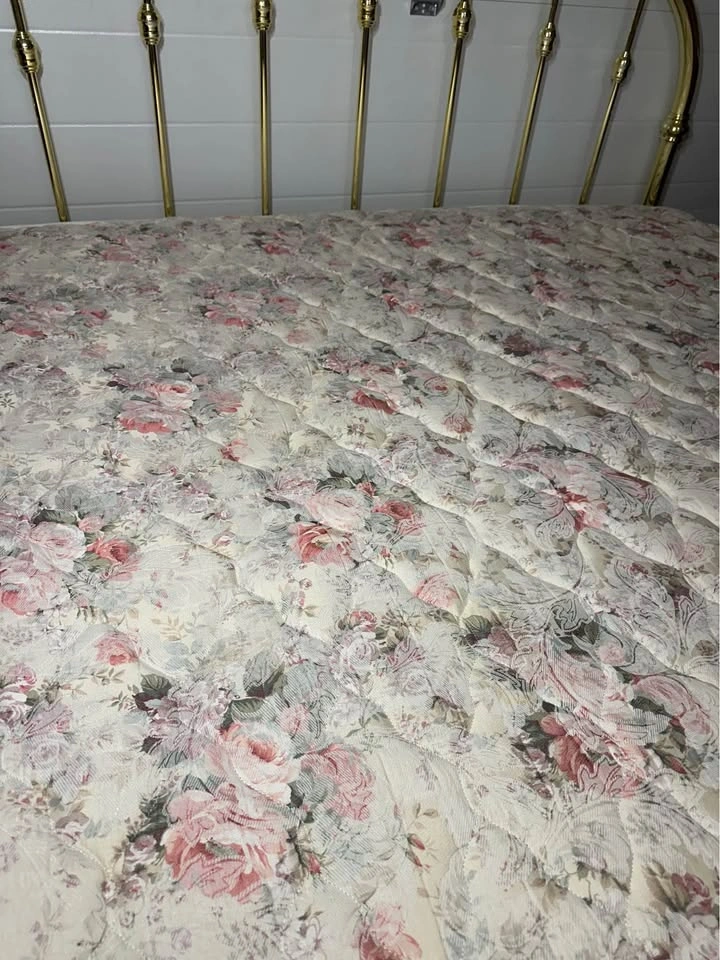 Vintage Brass KING Bed Set with Mattress & Box Spring - photo 4