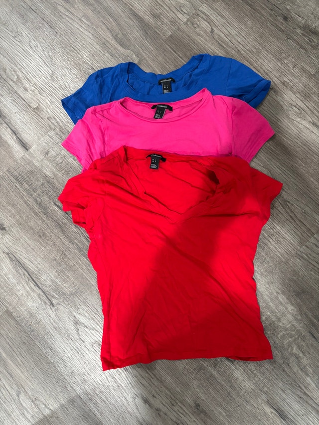 Urban Planet Women’s Short Sleeve Crewneck Tees
