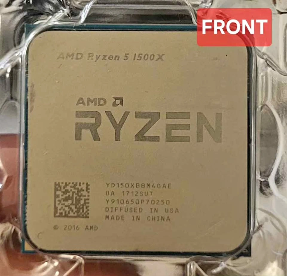 AM4 Gaming PC Parts Bundle - Ryzen 5 1500X, RX 570, B550 ITX